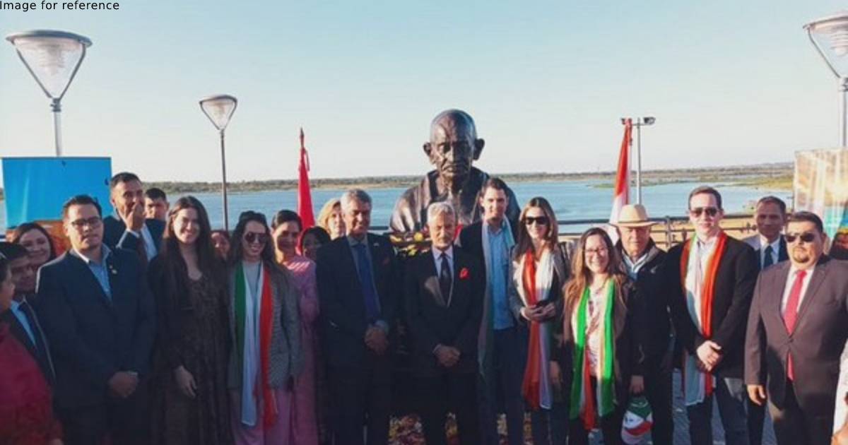 Jaishankar unveils bust of Mahatma Gandhi in Paraguay, calls it statement of solidarity